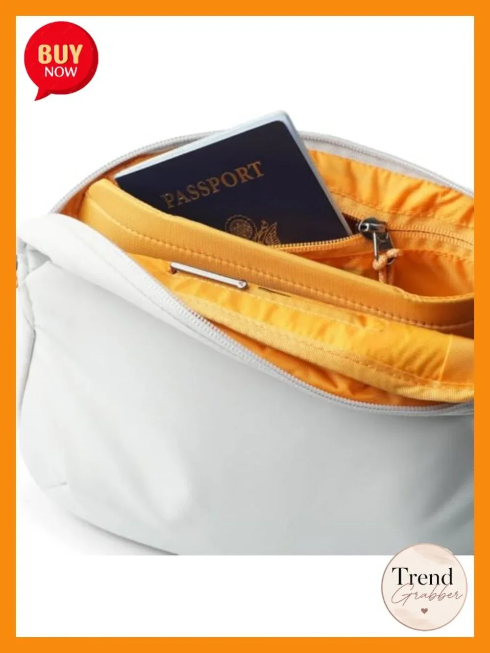 Compact Lightweight Crossbody Sling Bag 4L Travel Commuter Unisex Oxford Nylon